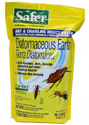 Diatomaceous Earth - OMRI listed chemical-free crawling insect killer