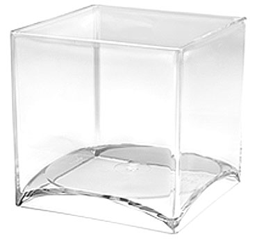Decorative Cube Terrarium Container For Weddings