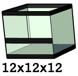 Simple Custom Background For 12x12x12 Terrarium