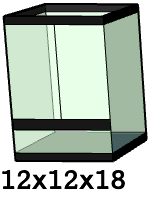Simple Custom Background For 12x12x18 Terrarium