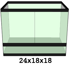 Simple Custom Background For 24x18x18 Terrarium